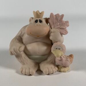 Precious Moments "To My Favorite Fan" #521043 Gorilla and Bird Figurine